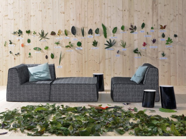 Outdoor Sofaelemente, wasserfeste Polsterung